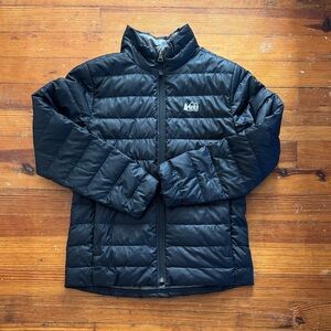 R.E.I co-op kids down puffer jacket, 10/12 Medium